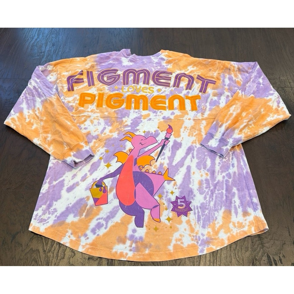 Rare Figment Pigment Spirit Jersey Epcot Festival of Arts 2021 size xl